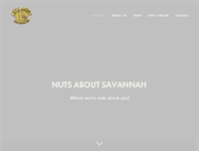 Tablet Screenshot of nutsaboutsavannah.com